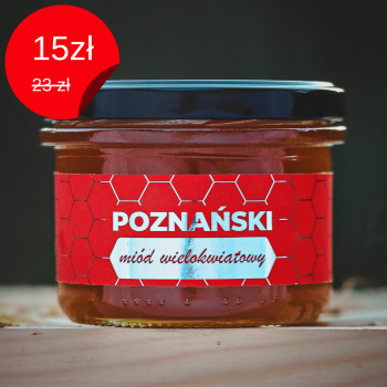 Miód wielokwiatowy Poznański