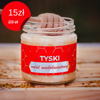 Miód wielokwiatowy Tyski