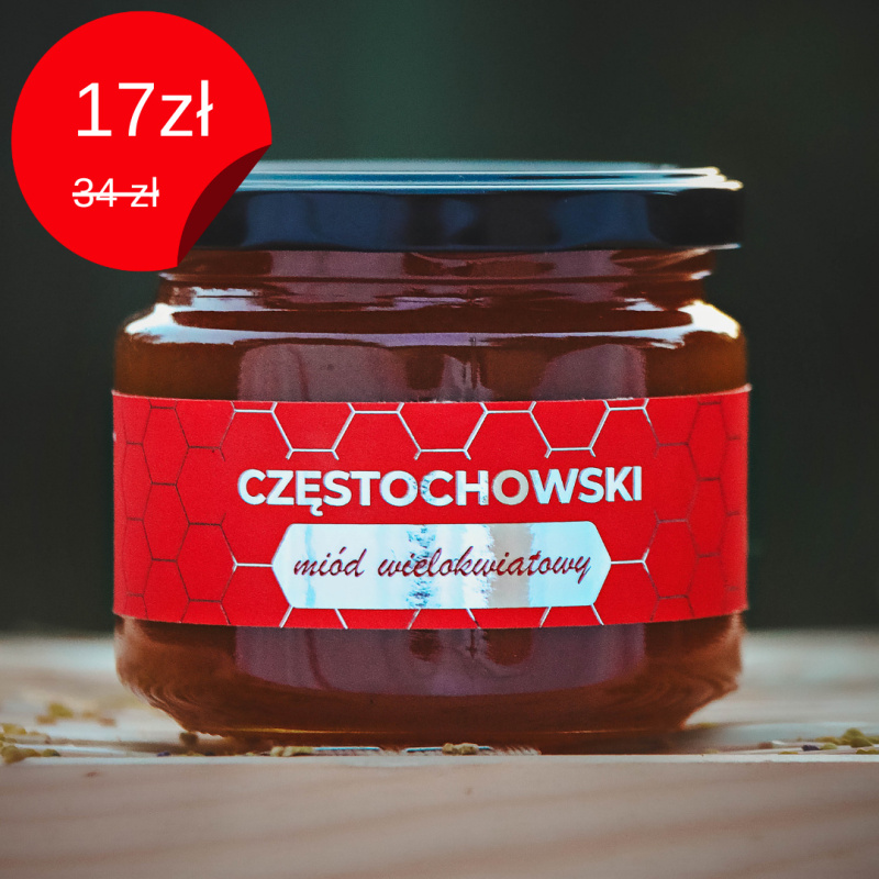 Miód wielokwiatowy Częstochowski